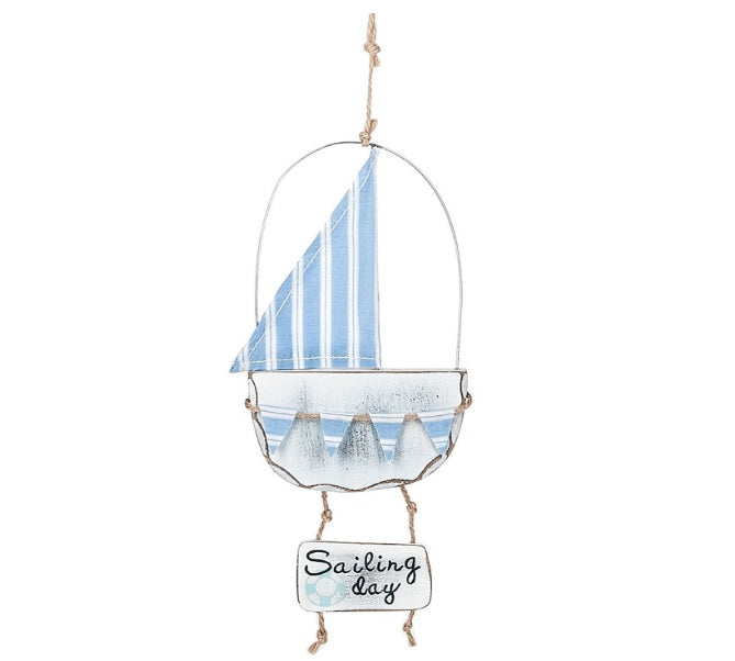 "Sailing Day" Sailboat Ornament