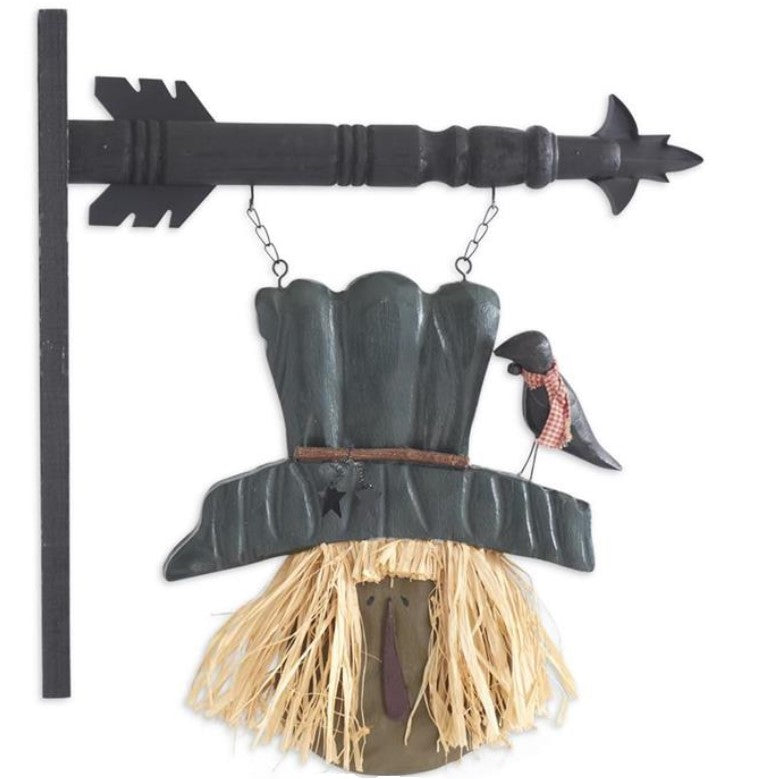 Scarecrow Hanging Arrow Replacement Sign