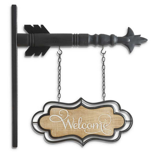 Welcome Double Sided Arrow Replacement Sign