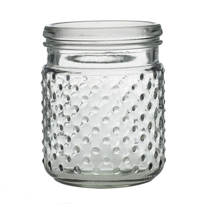 Hobnail Jar Vase (Assorted Sizes & Colors)