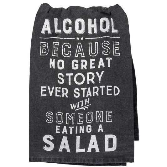 Alcohol Salad Dish Towel