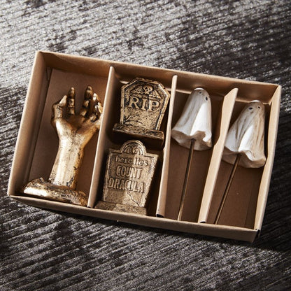 Bone Yard Cemetery Terrarium Figurines