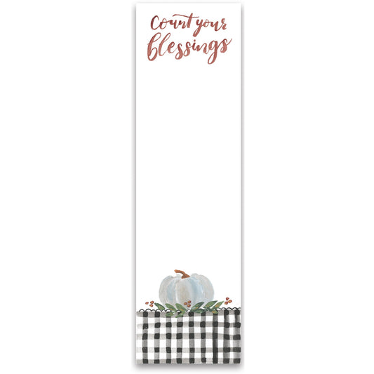 List Notepad - Count Your Blessings
