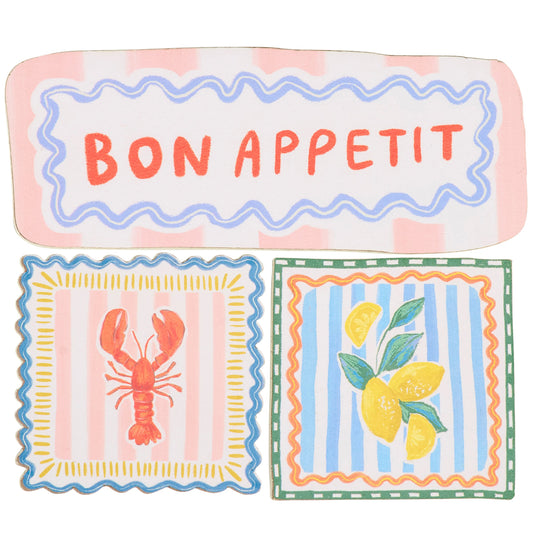 Bon Appetit Magnet Set