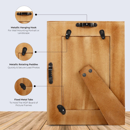 Mother of Pearl Picture Frame (4x6, 5x7, 4x4 Inches)