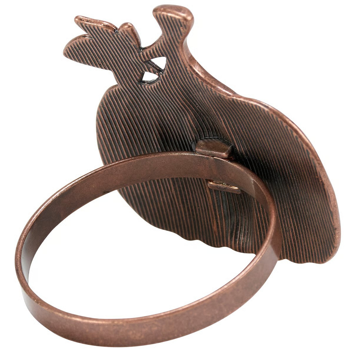 Bronze Pumpkin Napkin Rings (set of 4)