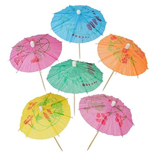 Paper Drink Umbrellas - Parasols
