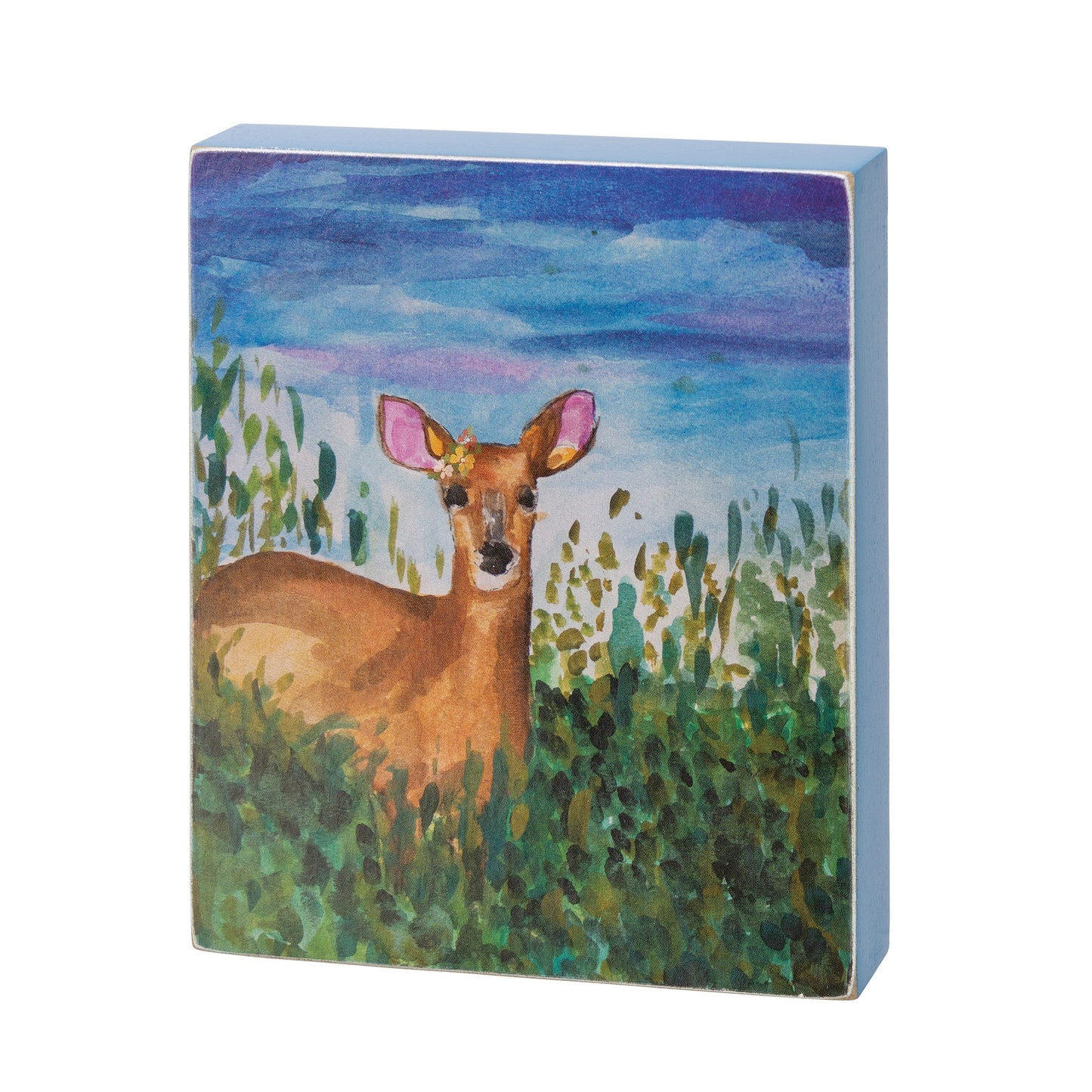 Deer Block Sign