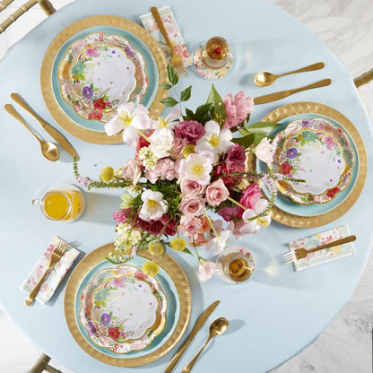 Garden Blooms Premium Paper Plates (Set of 16)