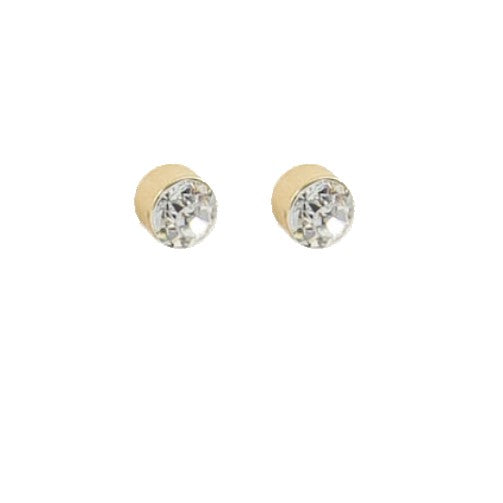 Faux Diamond Stud Earrings (Small)