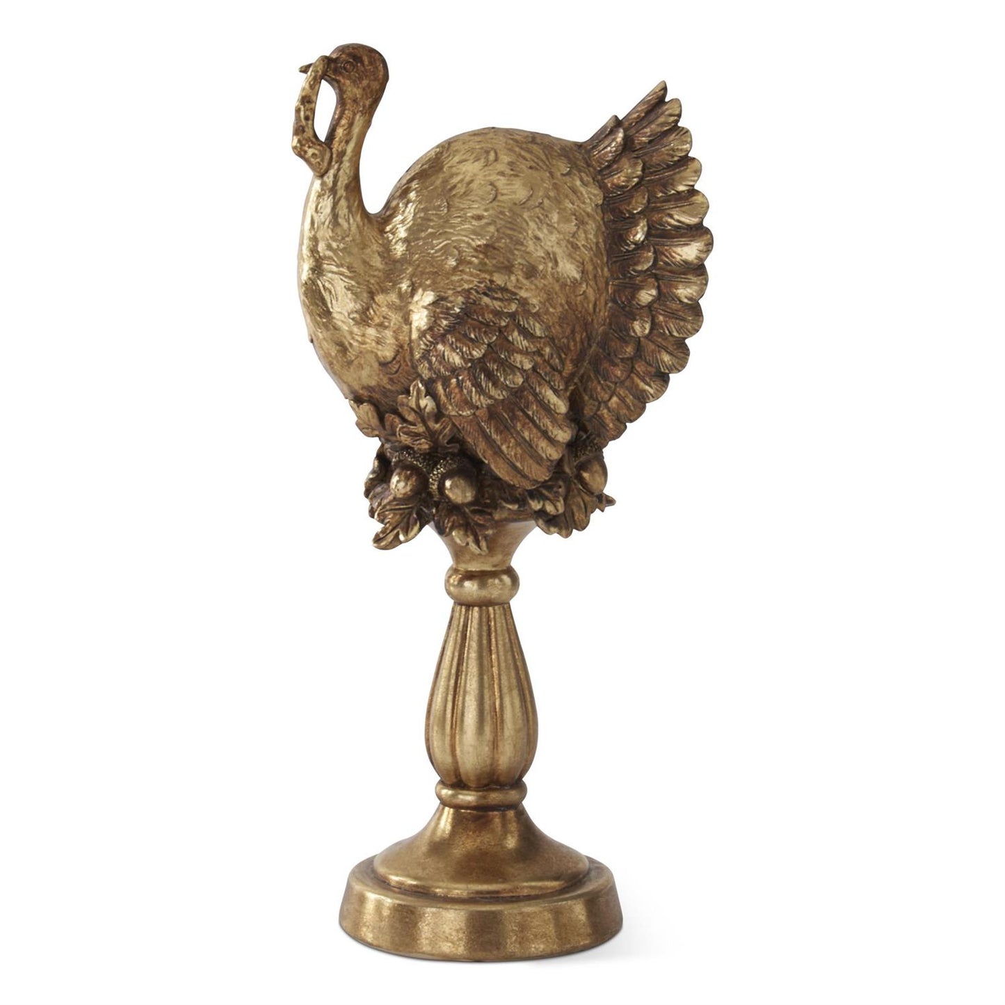 Gold Turkey on Pedestal