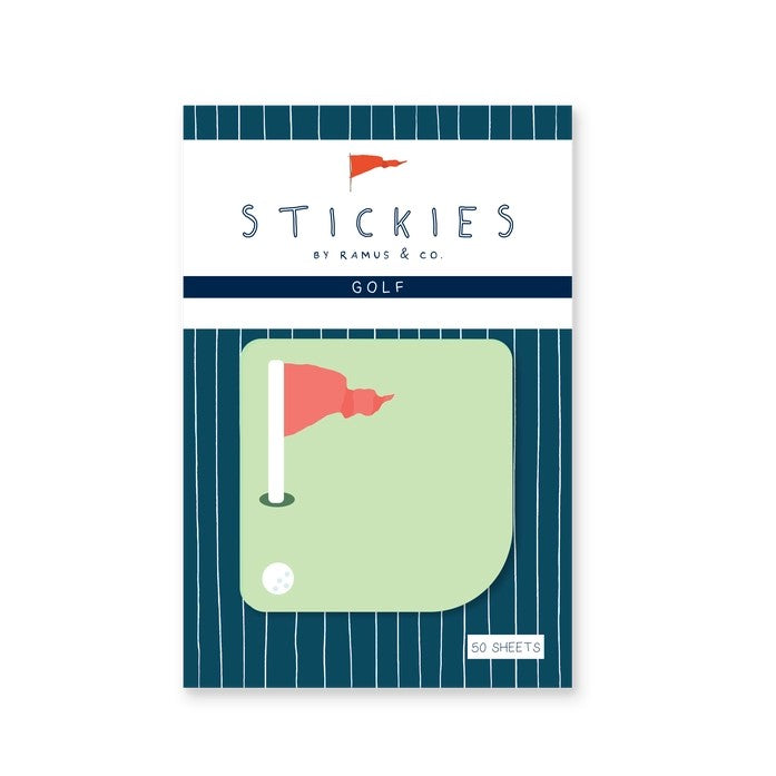 Golf Stickies (Sticky Notes - Self-Stick Note Pad)