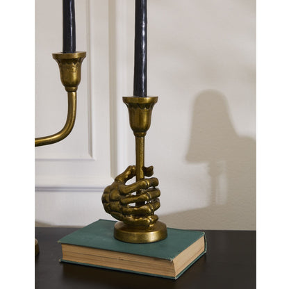 Skeleton Hand Taper Candleholder