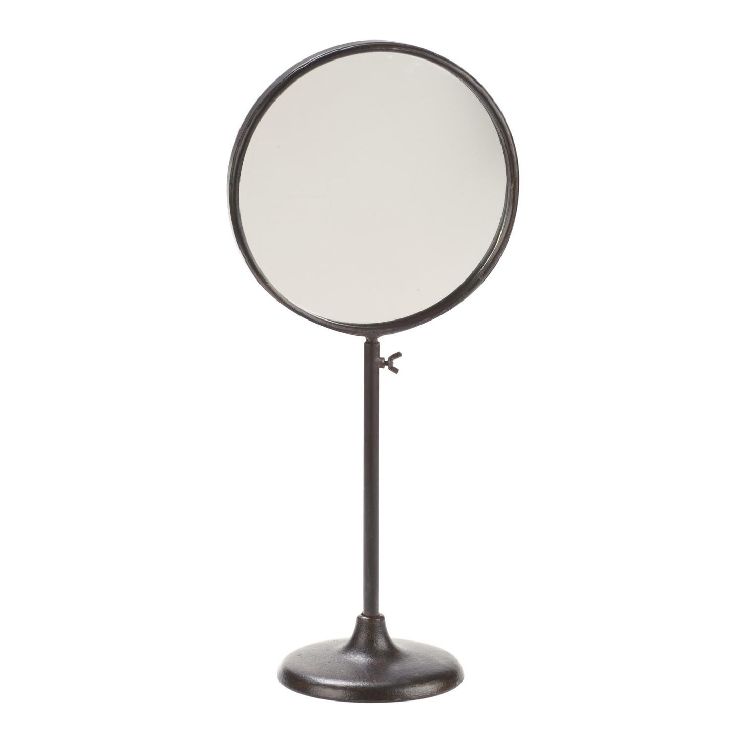 Adjustable Metal Framed Tabletop Mirror Stand