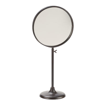Adjustable Metal Framed Tabletop Mirror Stand