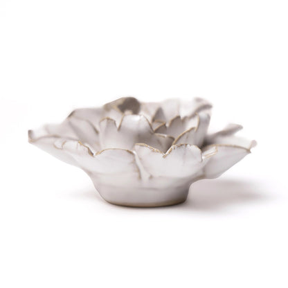 Ivory Rose Ceramic Wall Hanging Flower