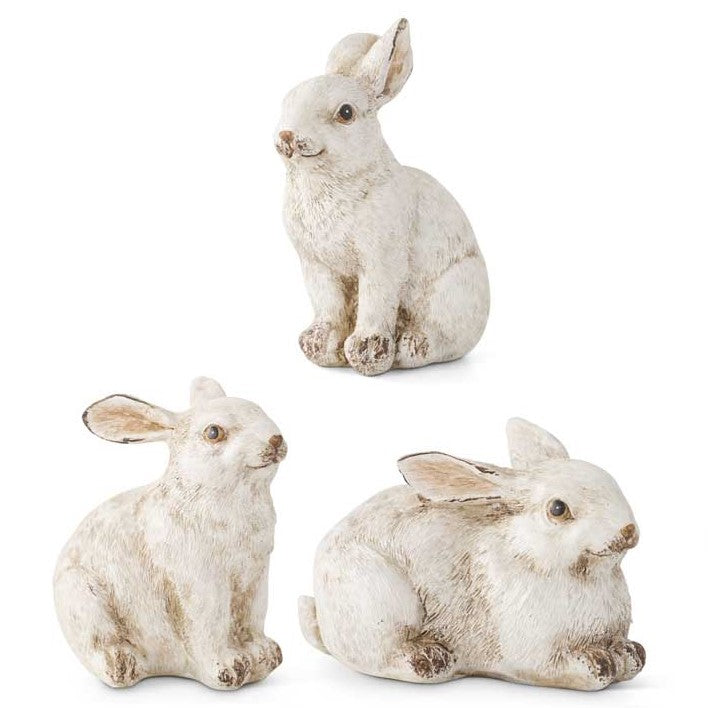 Bunny Rabbit Figurines (Set of 3) – Salty Home