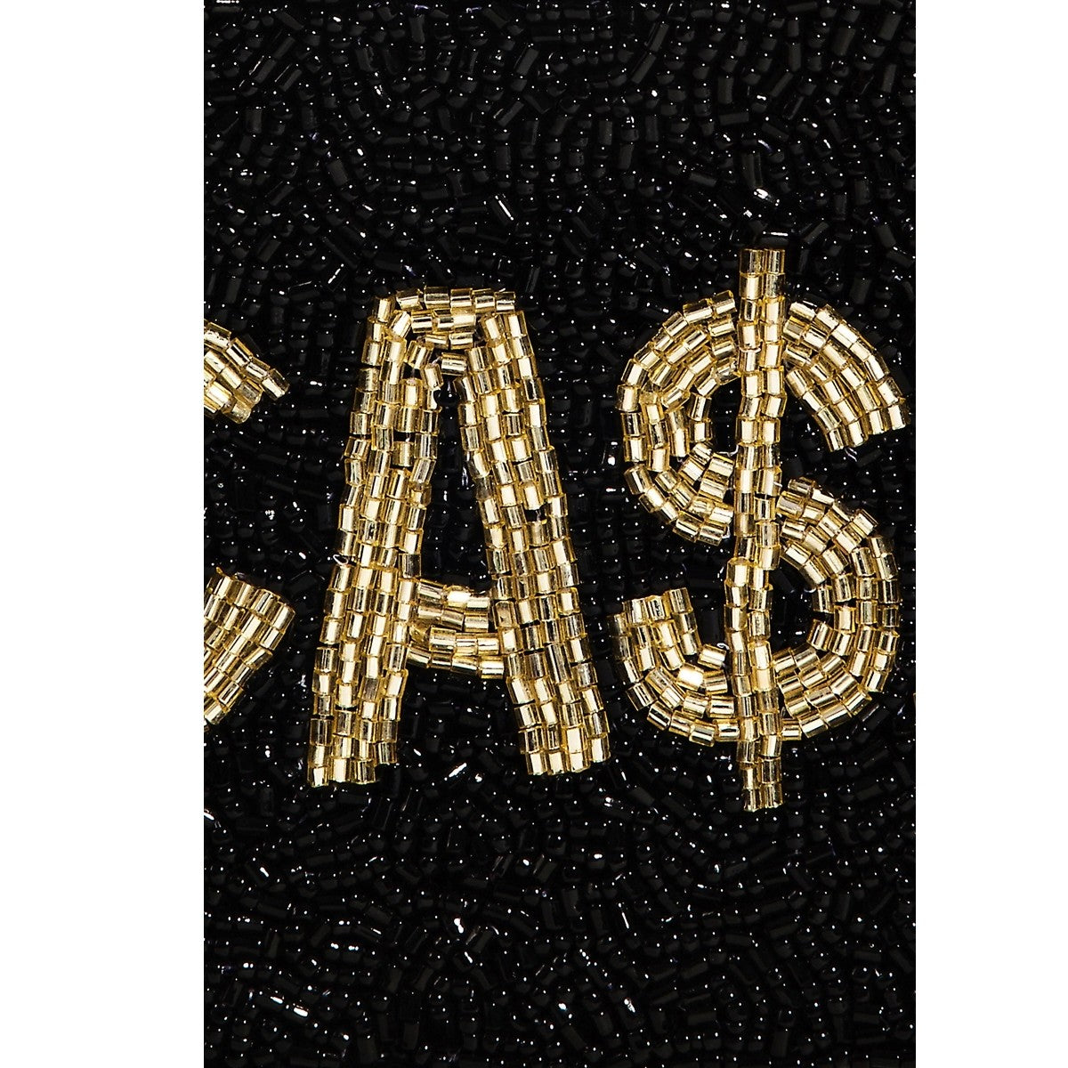 Ca$h (Cash) Seed Beaded Coin Purse
