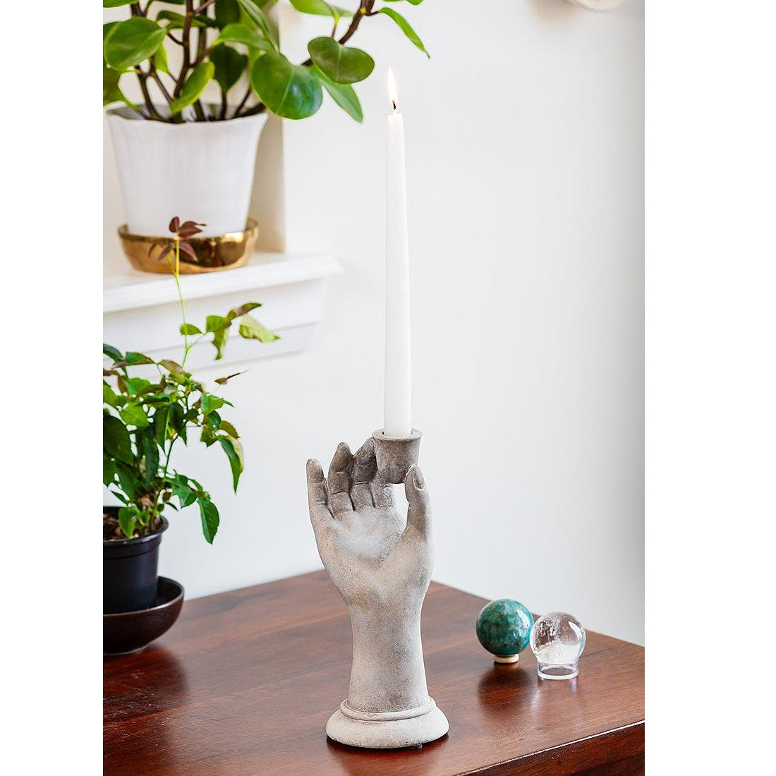 Dainty Hand Taper Holder