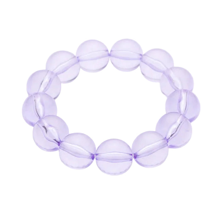 Lucite Ball Stretch Bracelet - Assorted Colors