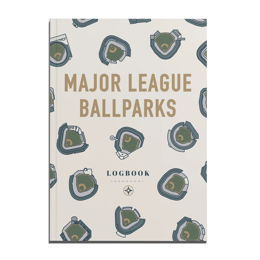 Major League Ballparks Logbook | Journal