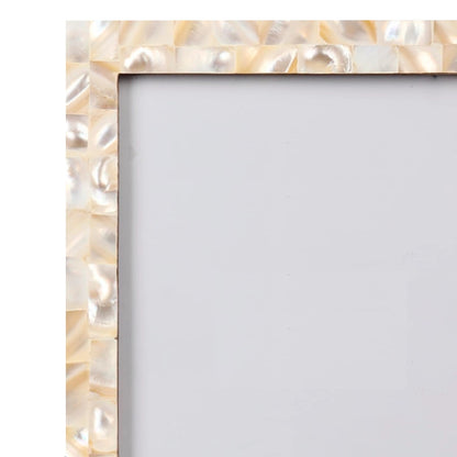 Mother of Pearl Picture Frame (4x6, 5x7, 4x4 Inches)