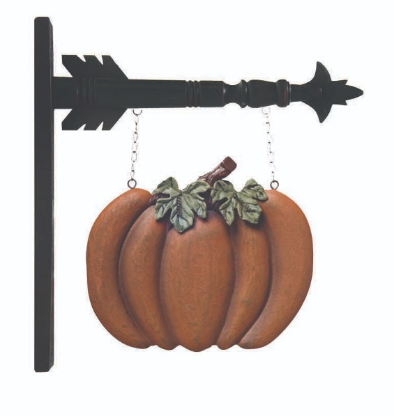 Orange Pumpkin Arrow Replacement Sign