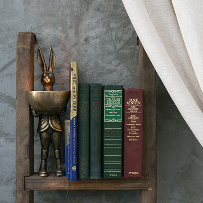 Standing Gold Rabbit Hare Bowl Stand (Eric)