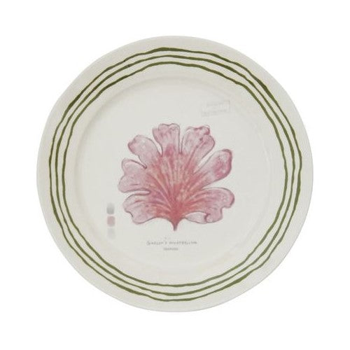 Fleur de Sel Barnett Salad Plate - Red Coral
