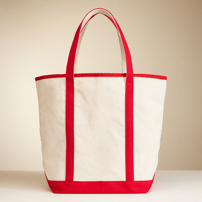 Nautical Anchor & Ships Wheel Beach Tote Bag