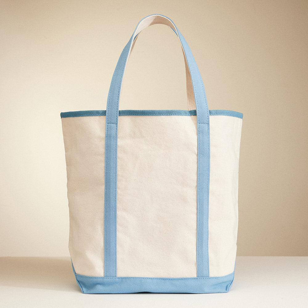 Nautical Anchor & Ships Wheel Beach Tote Bag
