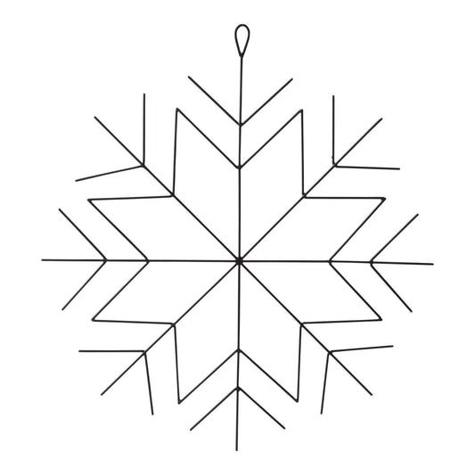 Hanging Metal Snowflake