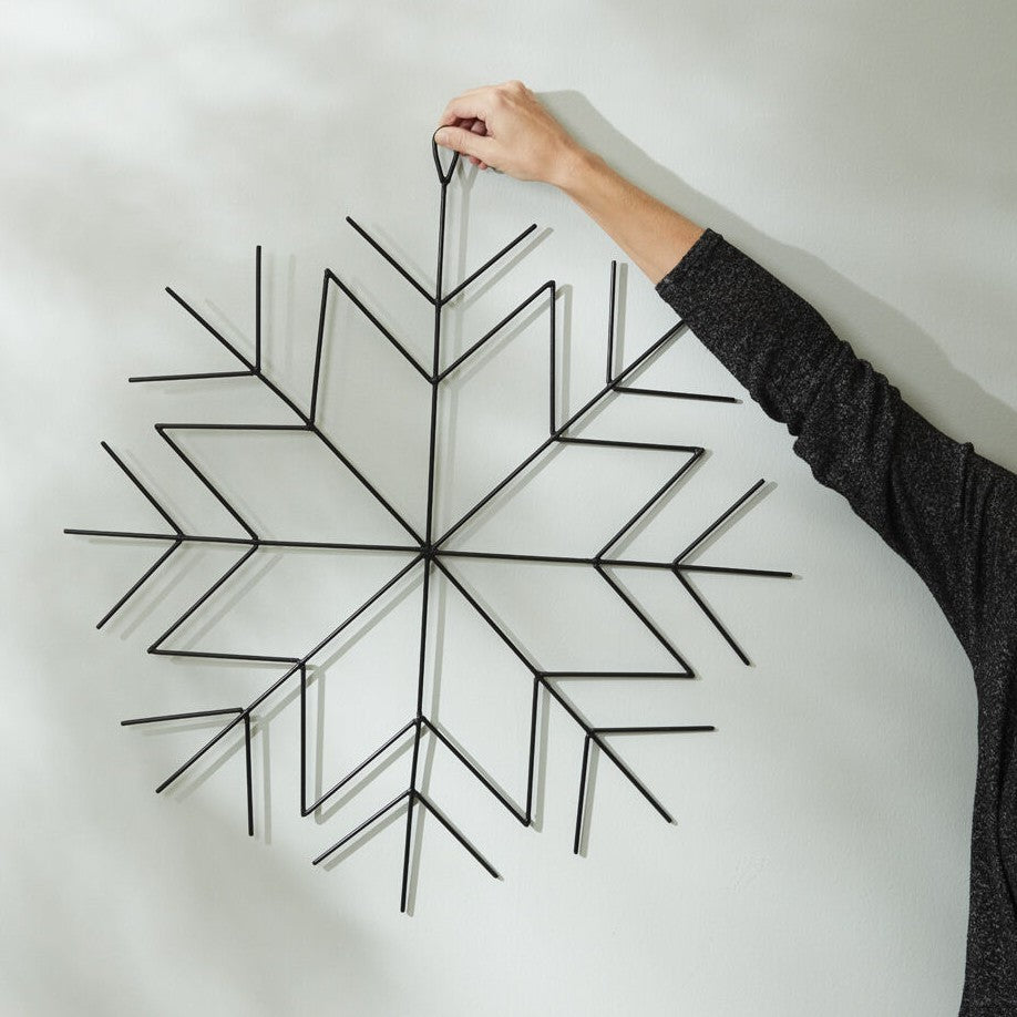 Hanging Metal Snowflake