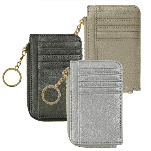 Small But Mighty Faux Leather Card Holder Wallet