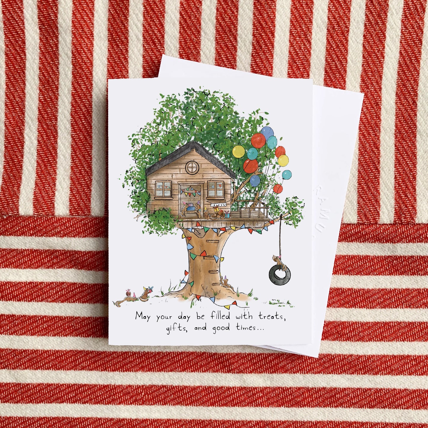 Preppy Summer Days Greeting Cards (Set of 12)