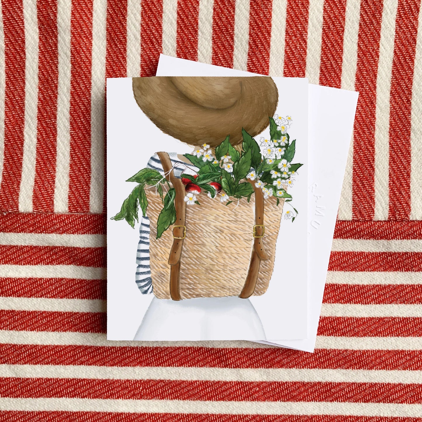 Preppy Summer Days Greeting Cards (Set of 12)