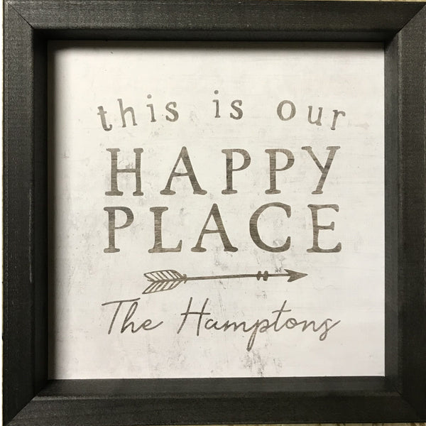 Our Happy Place - The Hamptons Sign – Salty Home