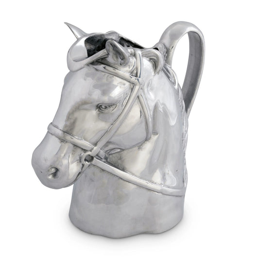 Thoroughbred Horse Head Pitcher