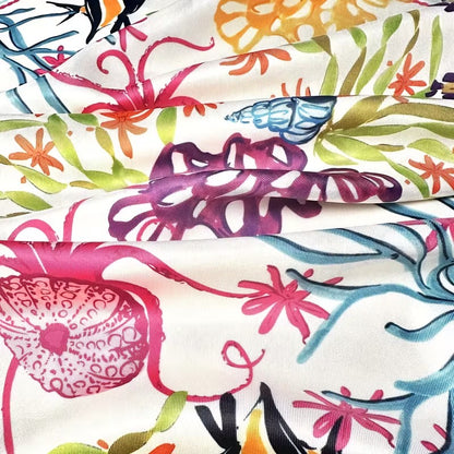 Under the Sea Square Satin Scarf