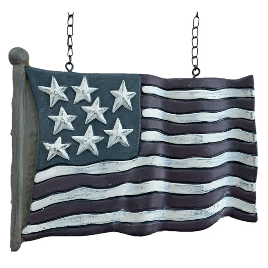 Waving USA American Flag Arrow Replacement Sign