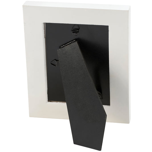 White Beaded Photo Frame (4x6)