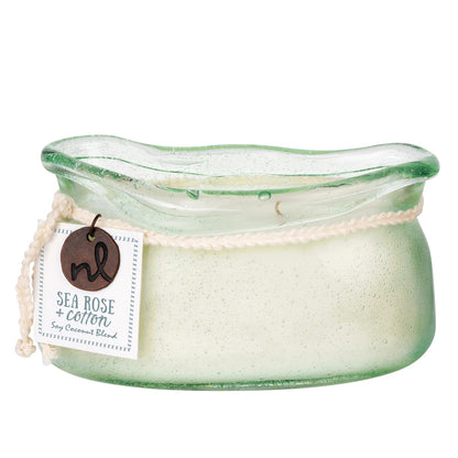 Windward 2 Wick Candle: Sea Rose & Cotton