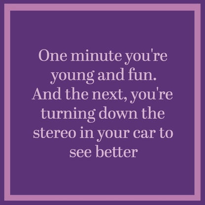 Humorous Double Sided Cocktail Napkins (Young Fun | Bad Influence)