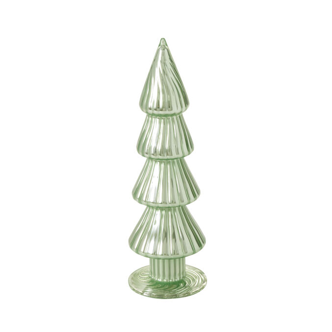 Green Mercury Glass Christmas Tree