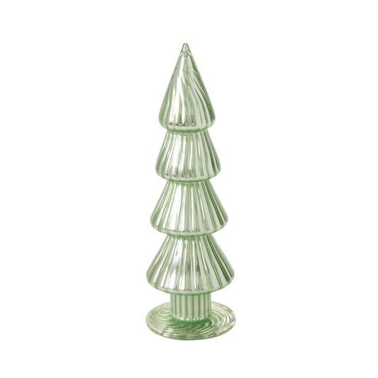 Green Mercury Glass Christmas Tree