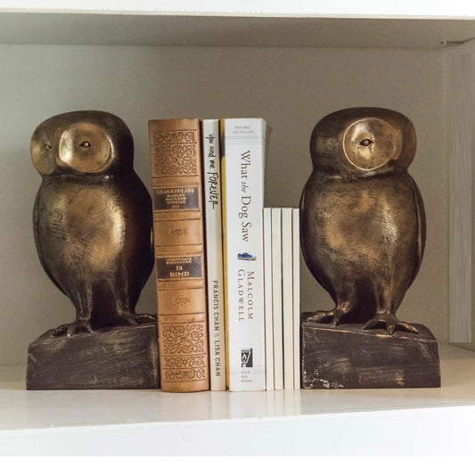 Owl Bookends