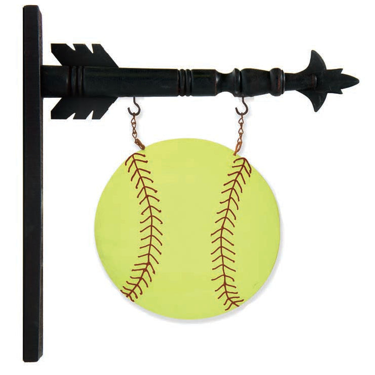 Softball Support. Sign Softball Arrow Replacement Sign – Salty Home