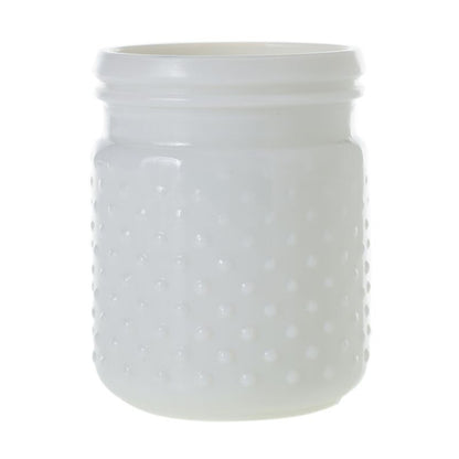 Hobnail Jar Vase (Assorted Sizes & Colors)