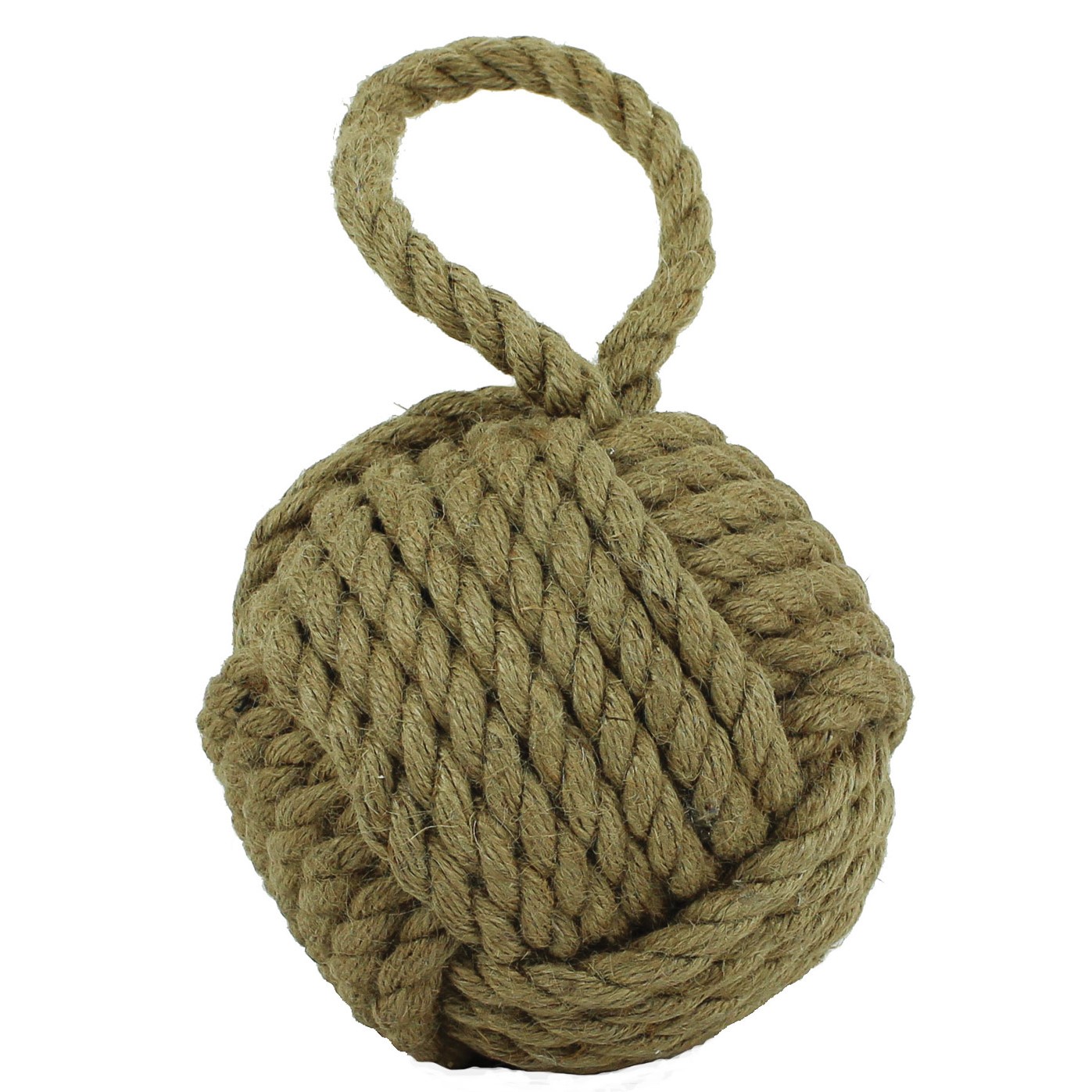 Sailor's Knot Monkey Fist Nautical Rope Door Stop
